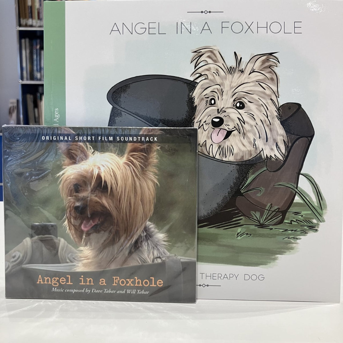 Angel in a Foxhole Coloring Book & CD Combo AKC Museum of the Dog Store