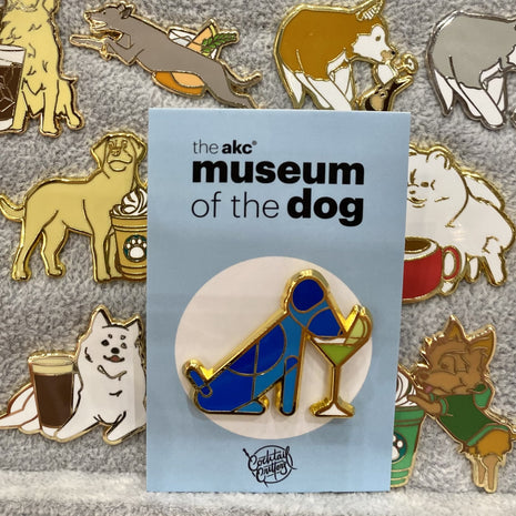 Cocktail Critters "Arty Big Apple-tini" Collaboration Enamel Pins!