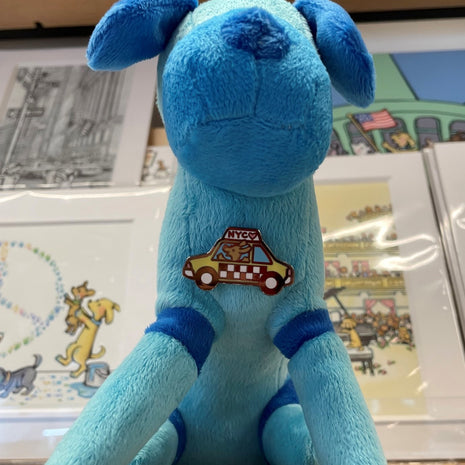 NYC Taxi Dog Enamel Pins