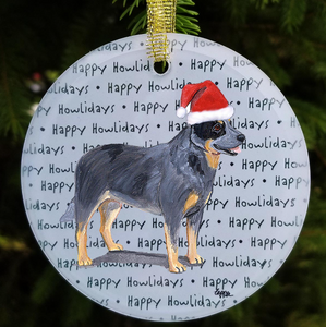 Howliday Ornaments by Zeppa Studios. Over 45 options!