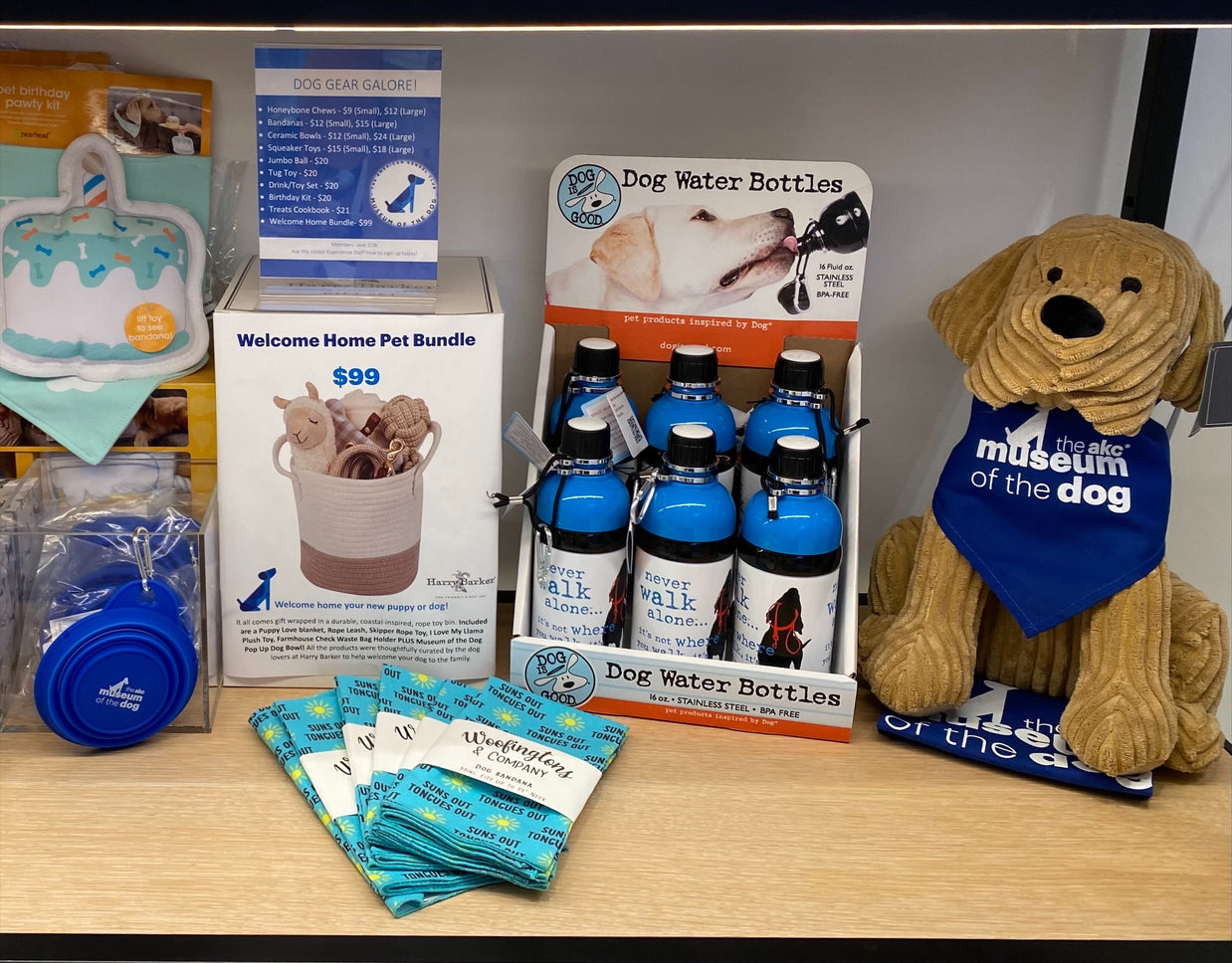 Museum Branded Bandanas for Your Dogs!