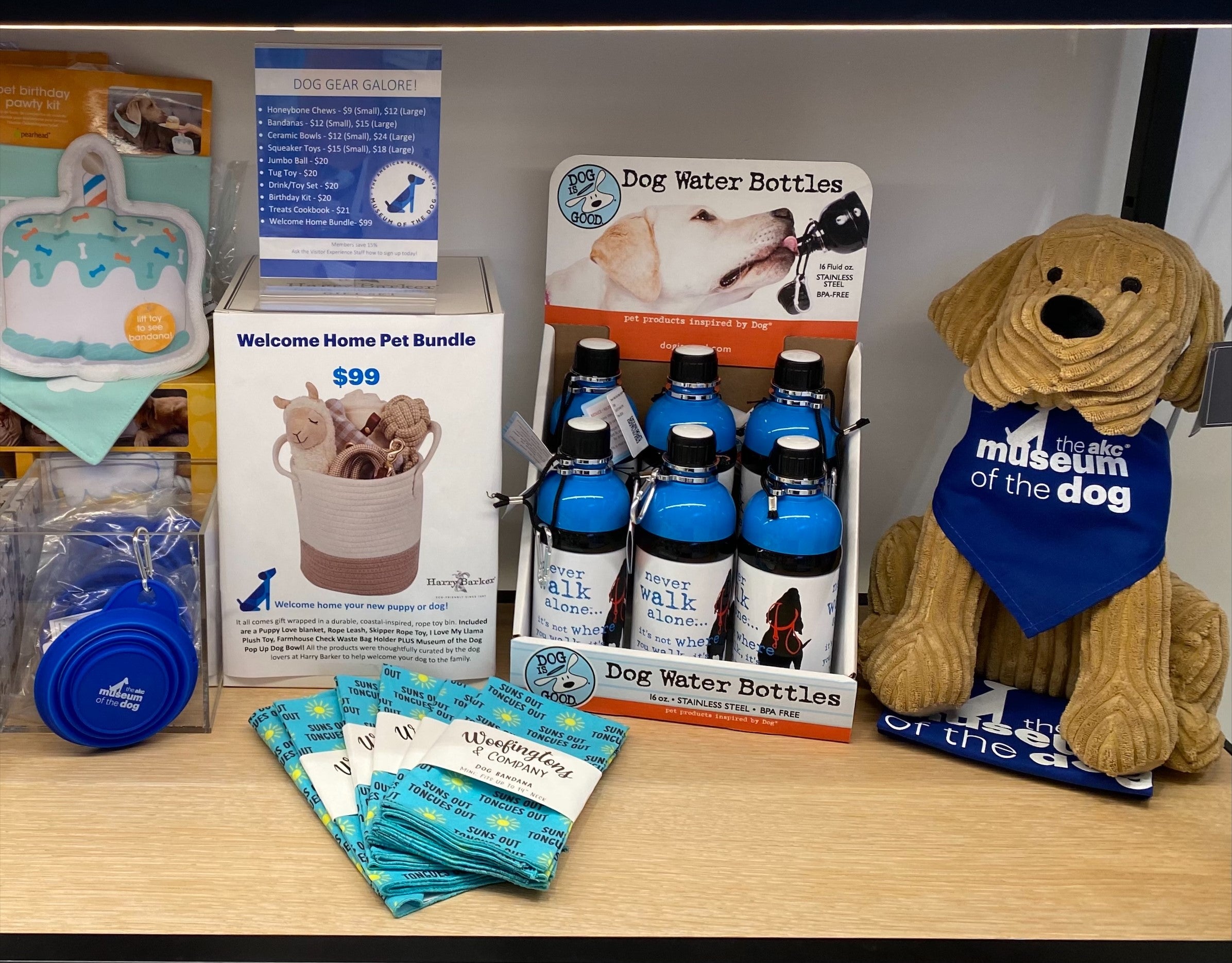 Museum Branded Bandanas for Your Dogs!