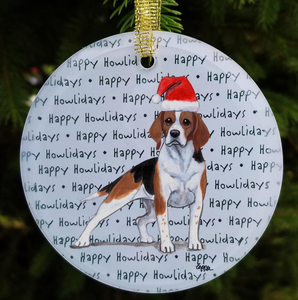 Howliday Ornaments by Zeppa Studios. Over 45 options!