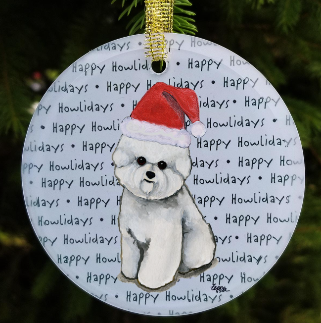 Crystal Disc Ornaments of over 45 Breeds!