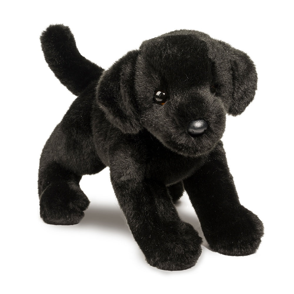 Black lab stuffed deals toy