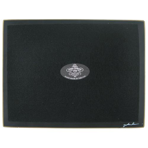 Black Retriever Rectangular Tray