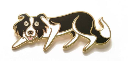 Doggie Drawings Enamel Pins