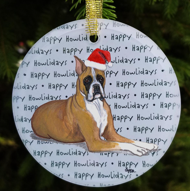 Crystal Disc Ornaments of over 45 Breeds!