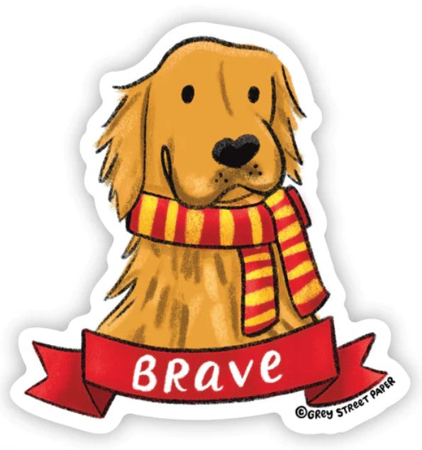 Durable Vinyl Dog Themed Stickers