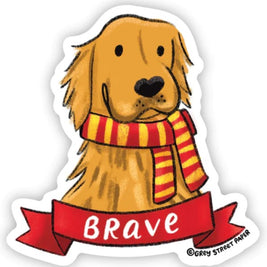 Durable Vinyl Dog Themed Stickers