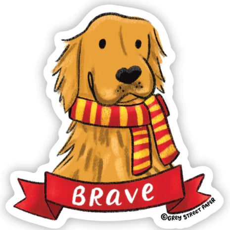 Durable Vinyl Dog Themed Stickers