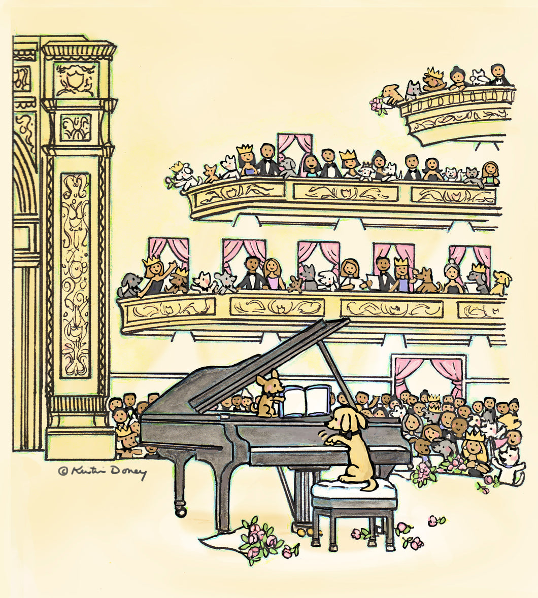 Kristin Doney - Carnegie Hall Print