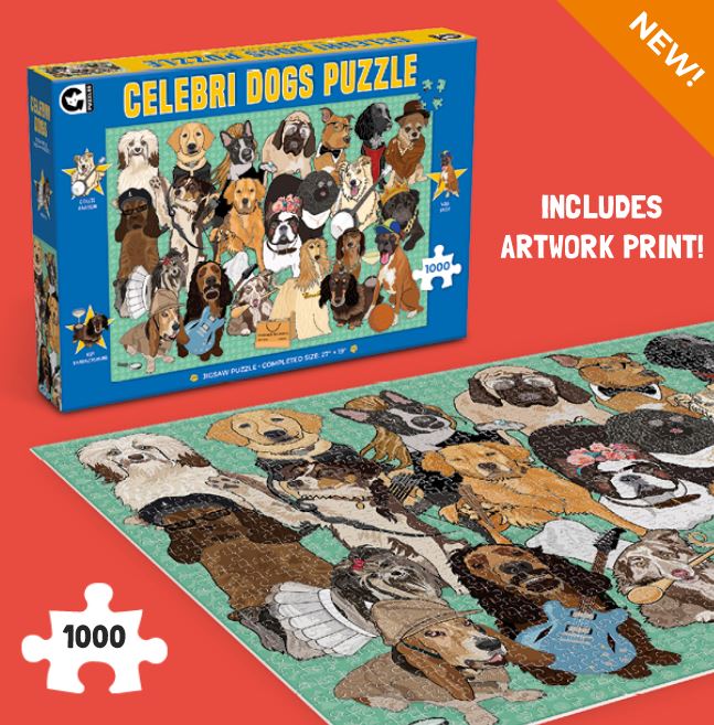 Celebri Dogs Puzzle