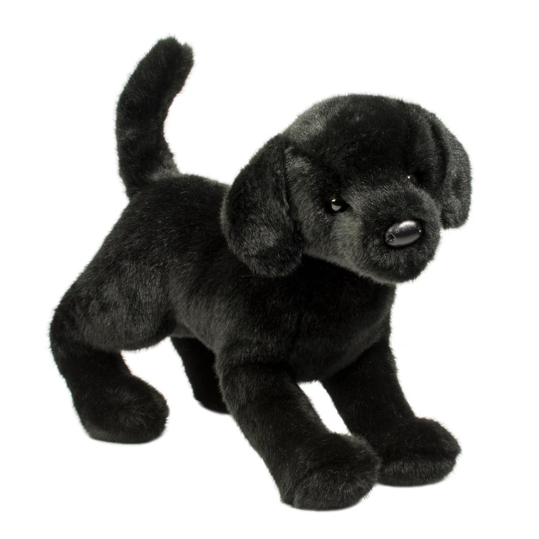 Black Labrador Retriever Stuffed Animal by Douglas Cuddle Toys