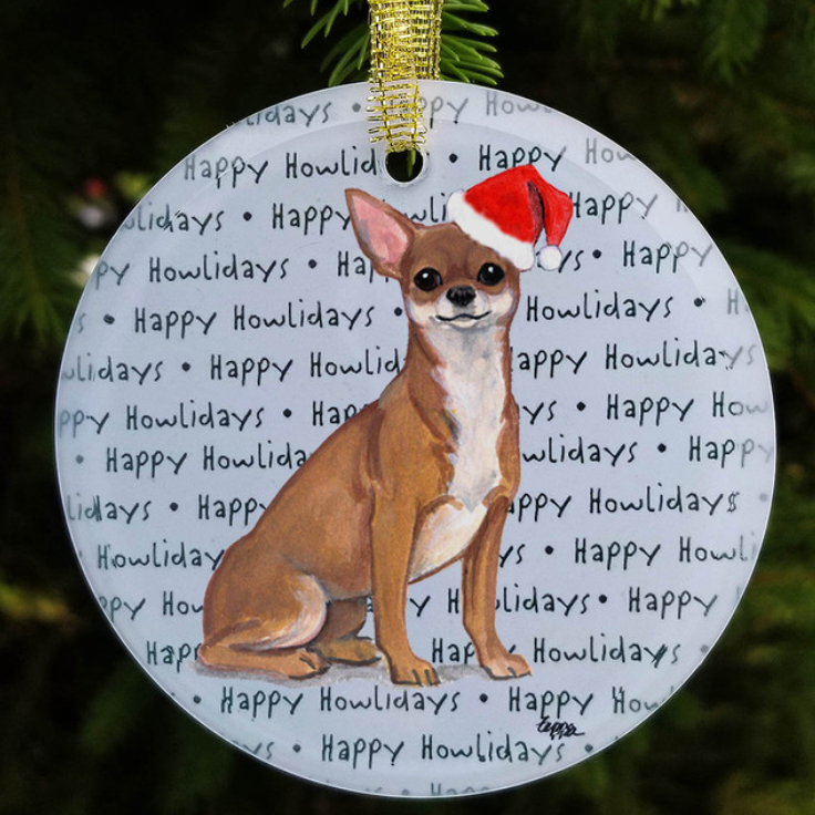 Crystal Disc Ornaments of over 45 Breeds!