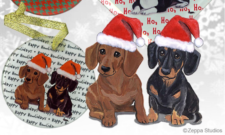 Crystal Disc Ornaments of over 45 Breeds!