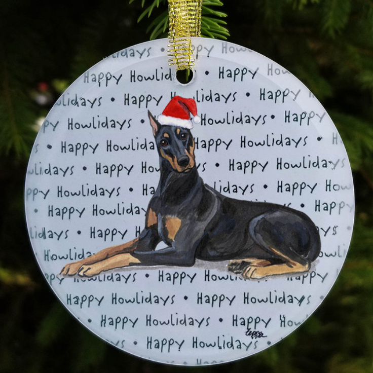Crystal Disc Ornaments of over 45 Breeds!