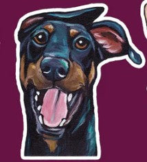 Dog Stickers made in the USA