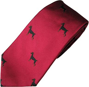 Silk Jacquard Dog Breed Ties