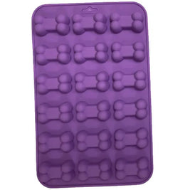 Paw and Bone Shaped Print Shaped Silicone Mold Trays