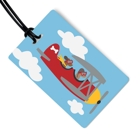 Dog Themed Luggage Tags from R. Nichols