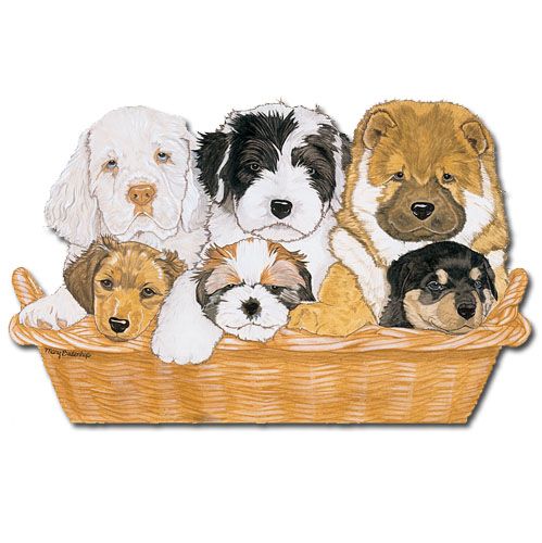 Wooden Dog Breed Magnets - Over 75 Breeds Available!