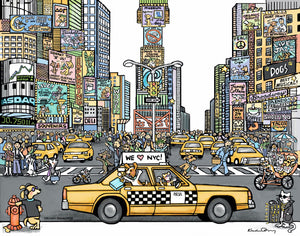 Kristin Doney Times Square Print