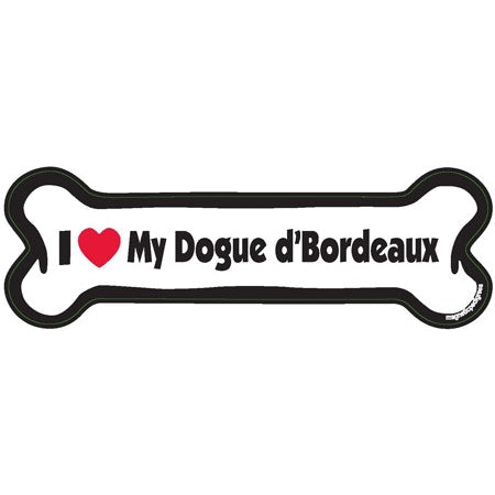 I <3 My Breed Dog Bone Magnet - Over 85 Breeds Available!