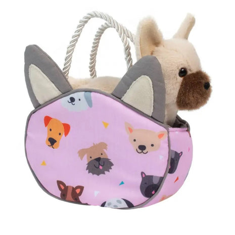 French Bulldog Puppy Stuffed Animal in Purse