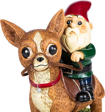 Load image into Gallery viewer, Garden Gnomes Riding Dogs by Kwirkworks
