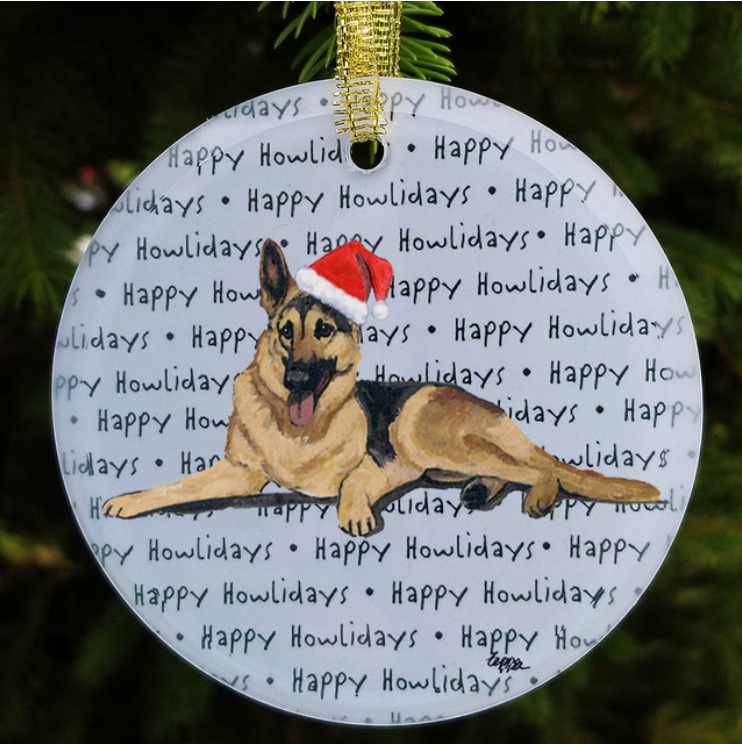 Crystal Disc Ornaments of over 45 Breeds!