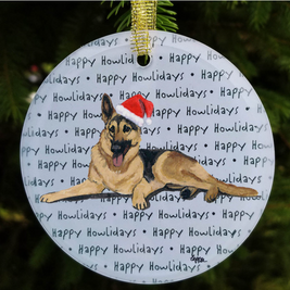 Crystal Disc Ornaments of over 45 Breeds!