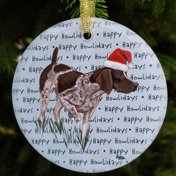 Crystal Disc Ornaments of over 45 Breeds!