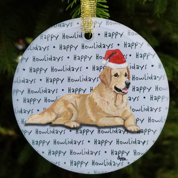 Crystal Disc Ornaments of over 45 Breeds!