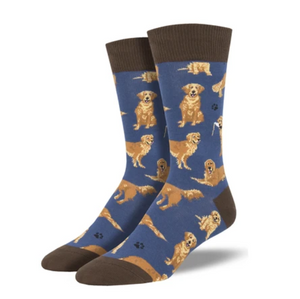Golden Retrievers Socks by Socksmith