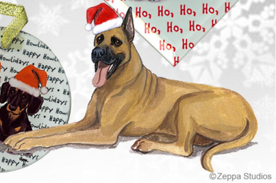 Crystal Disc Ornaments of over 45 Breeds!