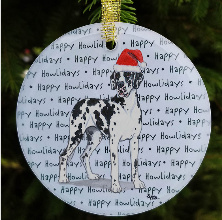 Crystal Disc Ornaments of over 45 Breeds!