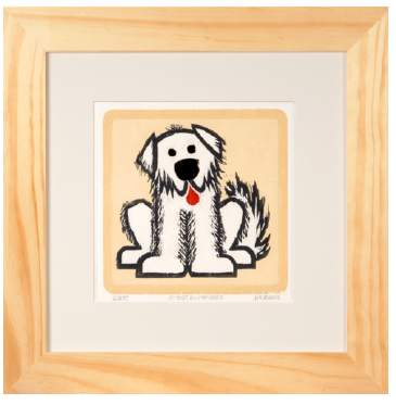 Limited Edition Framed Woodblock Original Prints - Multiple Breeds Available