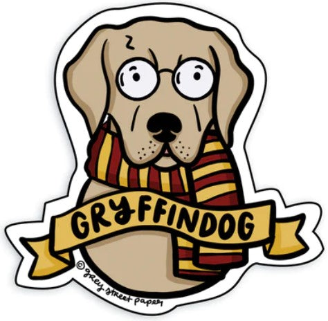 Durable Vinyl Dog Themed Stickers