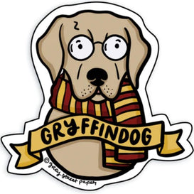 Durable Vinyl Dog Themed Stickers