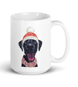 Christmas Mugs by Hippie Hound Studios (over 20 breeds offered!)