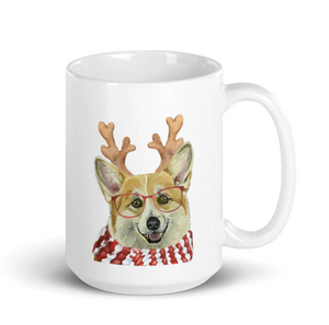 Christmas Mugs by Hippie Hound Studios (over 20 breeds offered!)