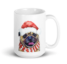 Load image into Gallery viewer, Christmas Mugs by Hippie Hound Studios (over 20 breeds offered!)
