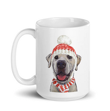 Load image into Gallery viewer, Christmas Mugs by Hippie Hound Studios (over 20 breeds offered!)
