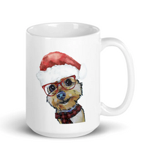 Load image into Gallery viewer, Christmas Mugs by Hippie Hound Studios (over 20 breeds offered!)
