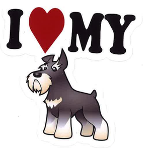 I Love My [Breed] Stickers by Wag & Bark