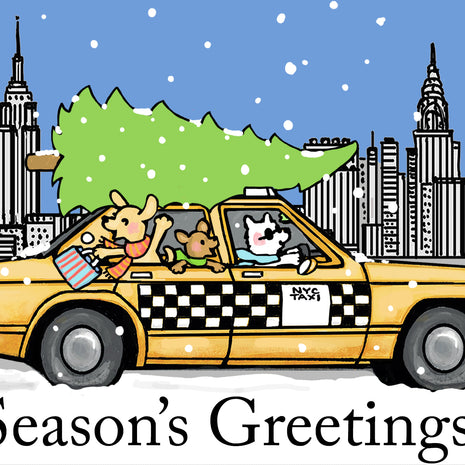 NYC Themed Greeting Cards - Multiple Seasons Available!