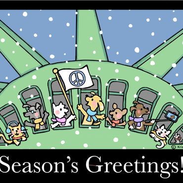 Kristin Doney Greeting Cards - Multiple Versions Available!
