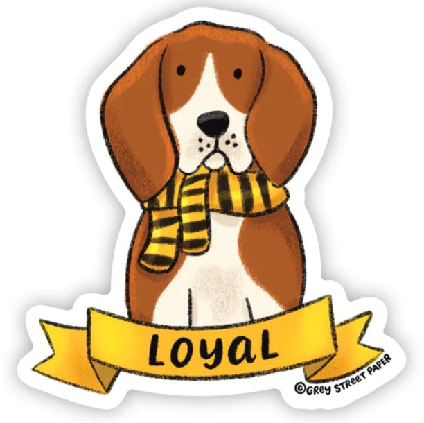 Durable Vinyl Dog Themed Stickers