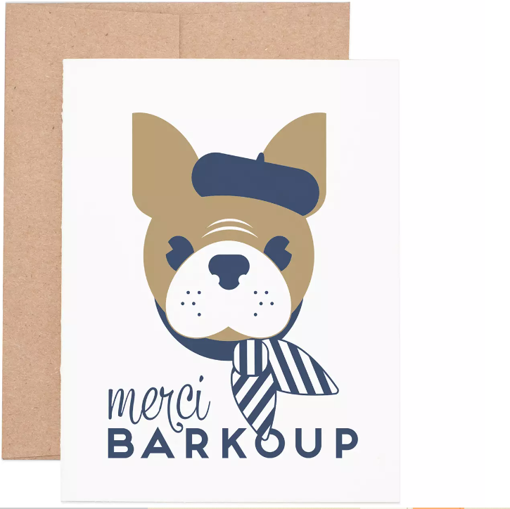 Merci Barkoup Thank You Card Boxed Set